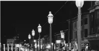  ?? — ap file ?? Gas lamps illuminate St. Louis’ Gaslight Square on April 2, 1962. “Gaslightin­g” — mind manipulati­ng, grossly misleading, downright deceitful — is Merriam-webster’s word of 2022.