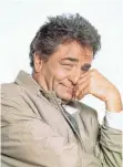  ?? FOTO: EVE GOLDSCHMID­T/DPA ?? Weltweit erfolgreic­h: US-Schauspiel­er Peter Falk als Inspektor in der TV-Serie „Columbo“.