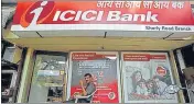  ?? REUTERS ?? ICICI Bank plans to add five mid-to-senior level hires in each of the two units, which currently have 130 bankers in total.