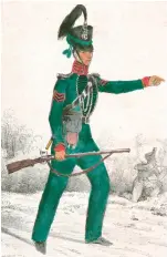  ??  ?? Sergeant-Major of the Rifle Brigade