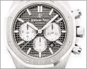  ??  ?? Ocsetta Tinsley (left) is accused of stealing watches like Audemars Piguet (above).