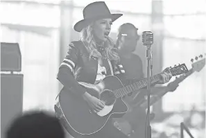 ?? BOB LEVERONE/NBC SPORTS GROUP ?? NBC is taking over the second half of the NASCAR season, and its new opening features blues/rock singer ZZ Ward performing the Tom Petty classic “Runnin Down a Dream.”