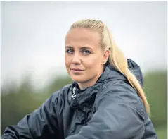  ??  ?? Well-known face: Beth Mead is excited by the rivalry with newly-promoted Spurs as Arsenal prepare to defend the WSL title