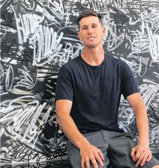  ?? PHOTO: LUISA GIRAO ?? Stimulatin­g . . . New Zealand’s southernmo­st graffiti and street artist Deow hopes his South Sea Spray festival will inspire the Southland community.