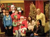  ?? / Sean Williams ?? A.J Clothing offered youth the chance to sit and talk with Santa during the Holiday Open House from Nov. 30 through Dec. 2 in Cedartown.