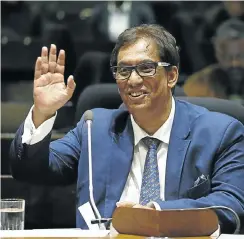  ?? Picture: Phill Magakoe ?? The chair of newspaper company Independen­t Media and head of Sekunjalo, Iqbal Survé.