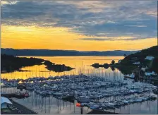  ?? ?? Tarbert offered the warmest of welcomes to sailors and spectators throughout the regatta.