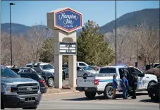  ??  ?? She was taken to Holy Cross. 11:08 a.m. Welfare Check, Paseo del Pueblo Sur counter and other vehicles in the parking lot. The manager had forgotten to lock the doors.
2:55 p.m.