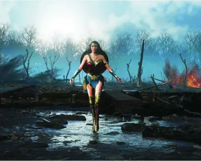  ?? HBO MAX ?? Hay derroche de VFX para mostrar las escenas favoritas de los directores, como la de «Wonder Woman»