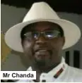  ?? ?? Mr Chanda