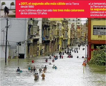  ?? (Sipa) ?? Las calles de La Habana después de Irma.