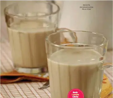  ??  ?? Rende: 2 porções Calorias por porção:
415
RECEITA DESENVOLVI­DA
PELA YOKI