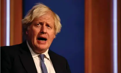  ?? Photograph: Reuters ?? ‘Even while dripping in fluid from the swamp, Mr Johnson’s instinct is not to be honest and accountabl­e.’