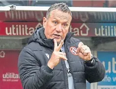  ??  ?? Micky Mellon: Wanted to help his players.