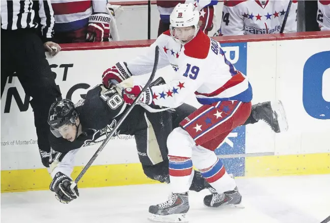  ?? Gene J. Puskar / the asociat ed press ?? Washington Capitals centre Nicklas Backstrom is a ‘superstar that really gets no attention,’ says Capitals coach Barry Trotz.