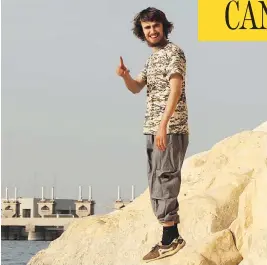  ??  ?? Jack Letts, who is suspected of joining the Islamic State, is now in a Kurdish prison.