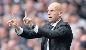  ??  ?? Reading manager Jaap Stam.