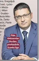  ??  ?? Piše: Aleksandar
Đurđev, predsednik Srpske lige