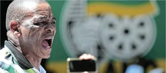  ?? /SIPHIWE SIBEKO / REUTERS ?? Suspended ANC secretary-general Ace Magashule will go to court later this year to face fraud and corruption charges relating to a multimilli­on-rand asbestos tender saga in the Free State, where he was premier.