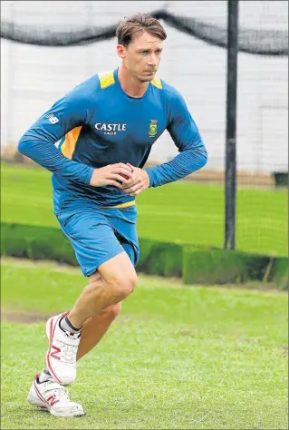  ?? Picture: GALLO IMAGES ?? THE GO-TO MAN: Dale Steyn, seen here bowling during the national cricket team training session, will be hoping to deliver the goods when they take on England at Kingsmead Test on Saturday