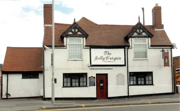  ??  ?? The Jolly Crispin, Clarence Street