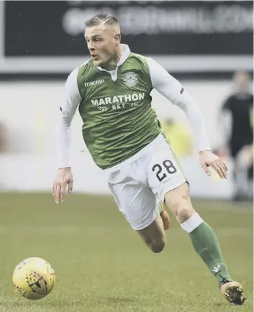  ??  ?? 0 Hibs head coach Neil Lennon may look to Anthony Stokes’ creativity against Dundee tonight.