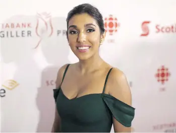  ?? CHRIS YOUNG/THE CANADIAN PRESS ?? Rupi Kaur has roughly 2.7 million followers on social media — her brand of poetry is accessible and takes advantage of a medium that can reach a global audience.
