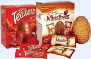  ??  ?? ‘SneaKy’: Both Maltesers and Galaxy eggs are being shrunk in size, but will still cost the same