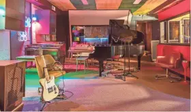  ?? ASSOCIATED PRESS ?? This Sept. 20, 2016 photo released by the Alabama Tourism Department, shows the interior of the renovated Muscle Shoals Sound Studio in Sheffield, Ala. Once used by recording artists including the Rolling Stones and Bob Dylan, the studio is reopening...