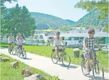  ?? SCENIC ?? Scenic, with partner Trek Travel, is offering nine bike-and-river-cruise itinerarie­s along the Danube and Rhine in 2017.
