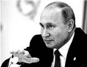  ?? ALEXEI DRUZHININ/AP ?? Amid strife in Syria and Ukraine, Vladimir Putin has new opportunit­ies to expand Russia’s clout and its interests.