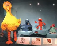  ?? REUTERS ?? Jim Henson’s Muppets characters, including Big Bird, the Cookie Monster and Elmo, are pictured at the Museum of the Moving Image in the Queens borough of New York.