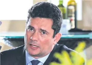  ?? Sérgio Lima/AFP ?? Em documento enviado ao desembarga­dor do TRF-4, Moro comentou críticas que recebeu por ter discutido da transição do governo sem ter sido exonerado