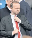  ??  ?? Manchester United’s Ed Woodward.