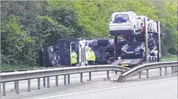  ??  ?? Michael Bundy, 54, died at the scene following a crash with a car transporte­r on the A299