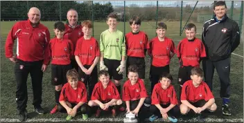  ??  ?? The Arklow Town under-12 side who defeated Ballyoulst­er in their DDSL clash last weekend.