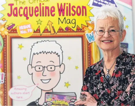  ??  ?? DAME Jacqueline Wilson made her only Scottish appearance of 2017 as part of the Dundee Literary Festival.
As one of the UK’s best-loved children’s authors, Jacky has sold more than 40 million books worldwide.
In associatio­n with The Official...