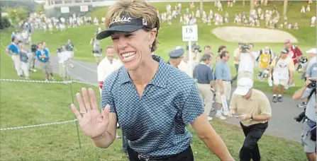  ?? JIM BOURG REUTERS ?? Suzy Whaley is set to become the first female president of the PGA in its 102-year history, after two years as secretary and two as vice-president.