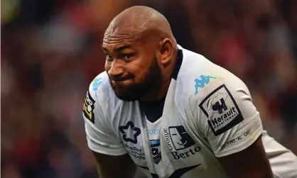  ?? Photograph: Rémy Gabalda/ AFP via Getty Images ?? Nemani Nadolo arrived at Leicester from Montpellie­r this month and backed ‘my mate Kini Murimuriva­lu’.