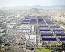  ?? GCDMX ?? En esta gráfica se observan las naves de la Ceda donde instalarán las celdas solares/CORTESÍA