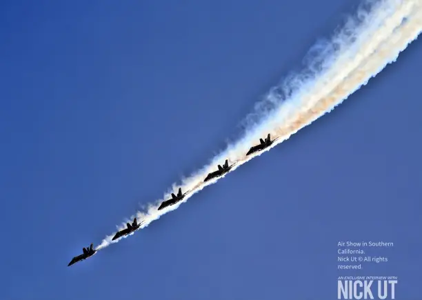  ?? ?? Air Show in Southern California.
Nick Ut © All rights reserved.