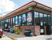  ?? NAM Y. HUH/AP ?? Friday’s winning Mega Millions jackpot lottery ticket was sold at this Speedway store in Des Plaines, Illinois.