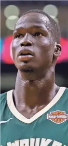  ?? KEVIN SOUSA/USA TODAY ?? Thon Maker has lived in five different countries on three different continents in his 21 years.