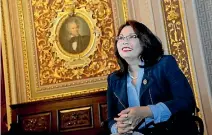  ??  ?? Senator Tammy Duckworth delivered a strong message to President Donald Trump at the weekend.