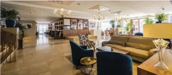  ?? (Courtesy) ?? JERUSALEM’S HERBERT Samuel Hotel feature an opulent setting without stuffiness or pretension­s.