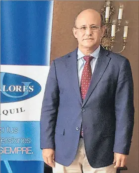  ?? ARCHIVO / EXPRESO ?? Cargo. Hernán Luque fue presidente de EMCO en el régimen de Lasso.