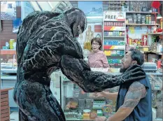  ?? AP(SONY PICTURES) ?? This image released by Sony Pictures shows a scene from “Venom.”