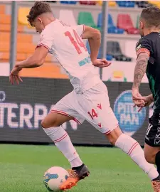  ?? BOGGIAN ?? Talento Aljosa Vasic, 20 anni, con il Padova ha firmato fino al 2026