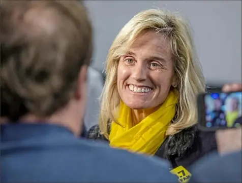  ?? Pittsburgh Post-Gazette ?? It was six years ago this past Monday that Heather Lyke became the first woman to head the Pitt athletic department.