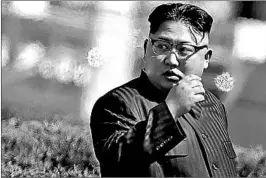  ?? WONG MAYE-E/AP 2017 ?? The government of Kim Jong Un dismissed U.S. demands that it dump its nuclear arsenal.